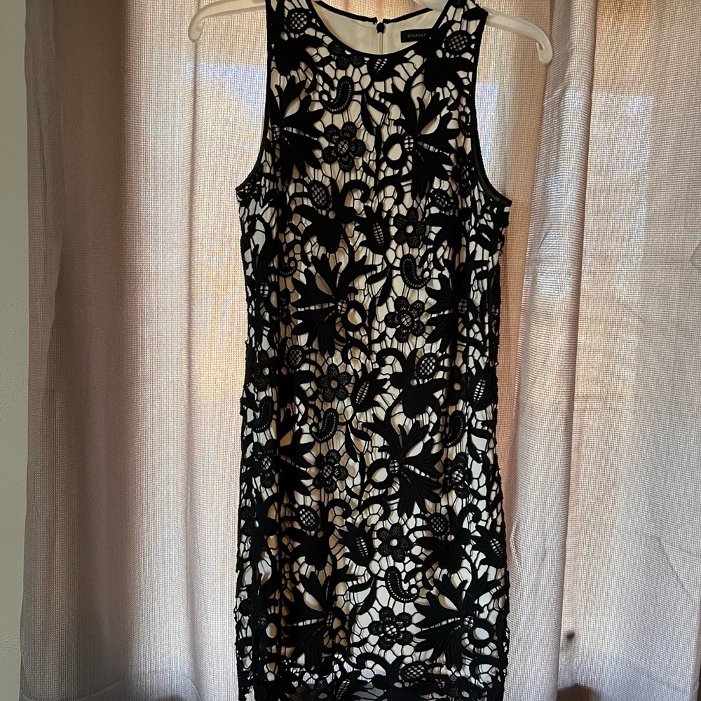 Black Banana Republic Cocktail Dress